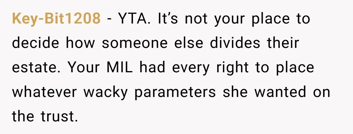 Dad Demands Daughters Split Grandma’s Inheritance Despite Will Favoring One