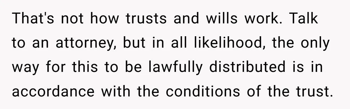 Dad Demands Daughters Split Grandma’s Inheritance Despite Will Favoring One