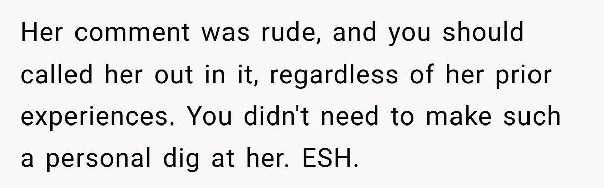 This Man Told His Mom She Wouldn’t Understand Pregnancy Because She’s Never Been Pregnant – Did He Cross the Line? This Man Told His Mom She Wouldn’t Understand Pregnancy Because She’s Never Been Pregnant – Did He Cross the Line?