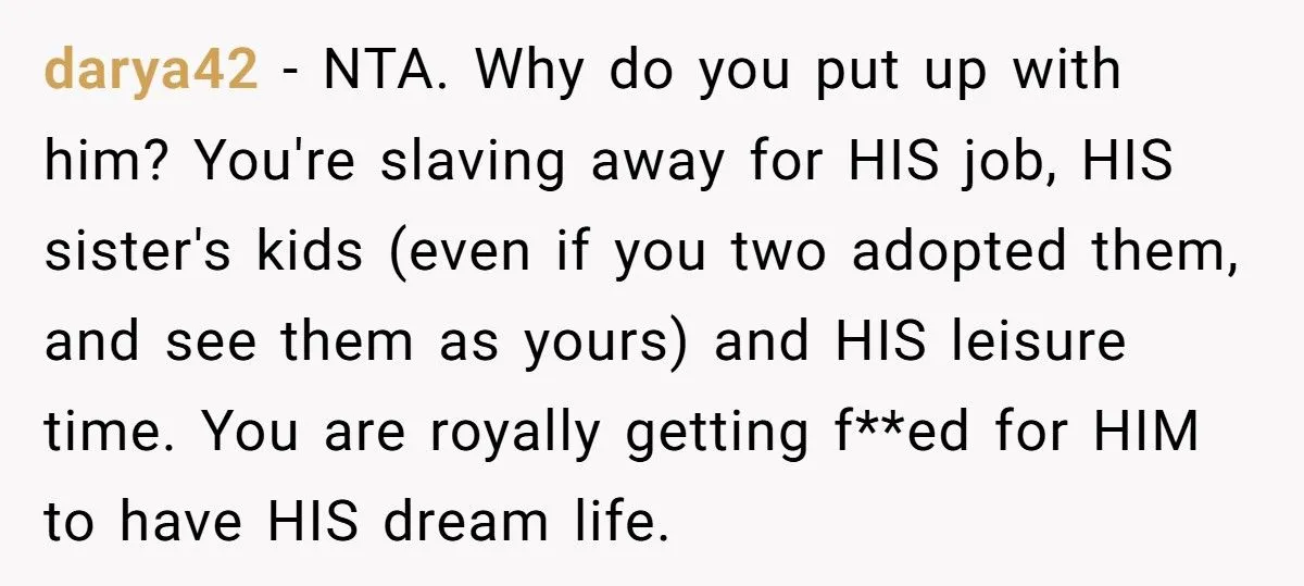 This Woman Demanded Her Husband Quit His High-Paying Job Because She’s Drowning in Responsibilities – Did She Go Too Far?