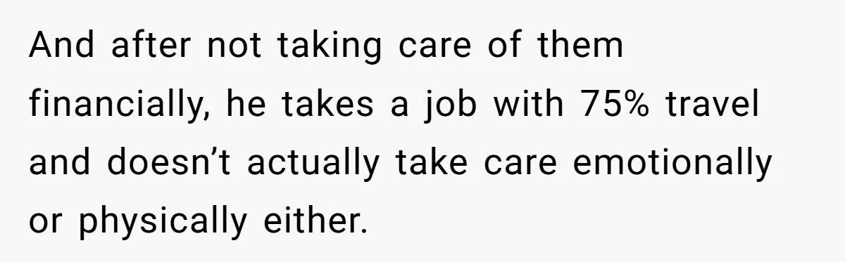 This Woman Demanded Her Husband Quit His High-Paying Job Because She’s Drowning in Responsibilities – Did She Go Too Far?