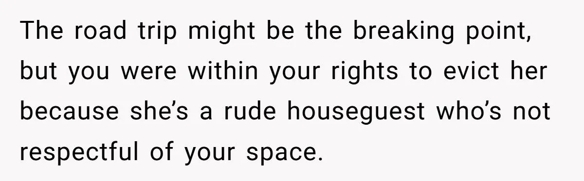 When A Freeloading Houseguest Crashed A Vacation And A 40-Year Friendship