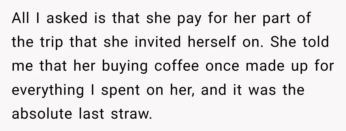 When A Freeloading Houseguest Crashed A Vacation And A 40-Year Friendship