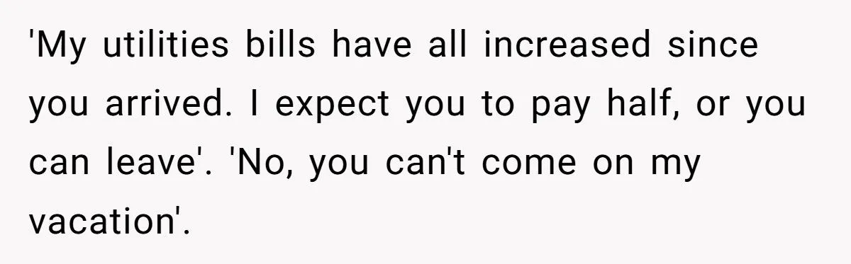 When A Freeloading Houseguest Crashed A Vacation And A 40-Year Friendship