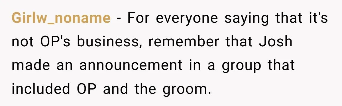 Friend Called Out For Refusing Wedding Over 8-Year-Old Grudge