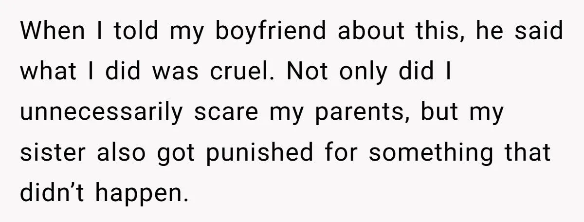 Teen Fakes Injury To Stop Sister’s Shower Prank