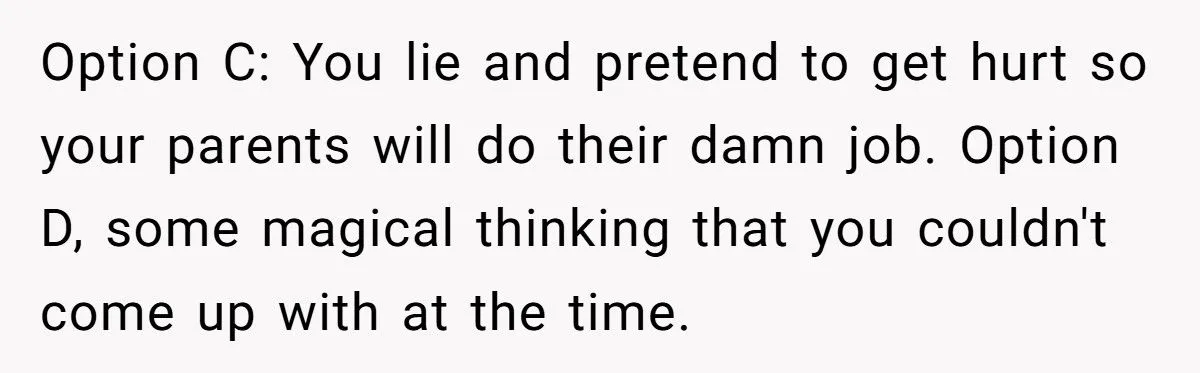 Teen Fakes Injury To Stop Sister’s Shower Prank