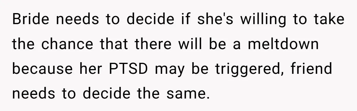 Bride Refuses to Let Her Friend’s Service Dog Participate in Wedding Photos or Ceremony - Friend Calls It Ableist