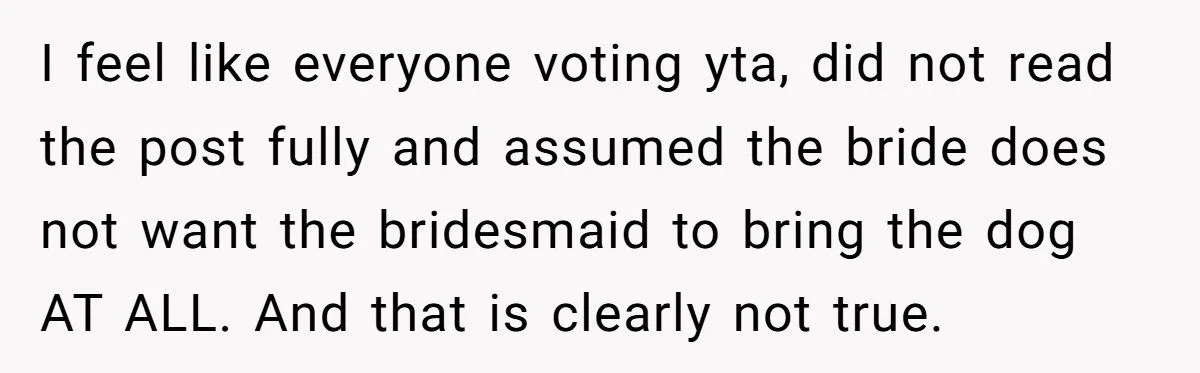 Bride Refuses to Let Her Friend’s Service Dog Participate in Wedding Photos or Ceremony - Friend Calls It Ableist