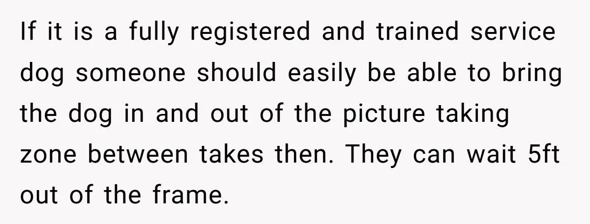 Bride Refuses to Let Her Friend’s Service Dog Participate in Wedding Photos or Ceremony - Friend Calls It Ableist