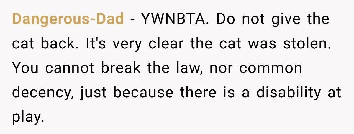 She Refused to Give Back Her Stolen Cat – What Happened Next Turned Into a Family Feud