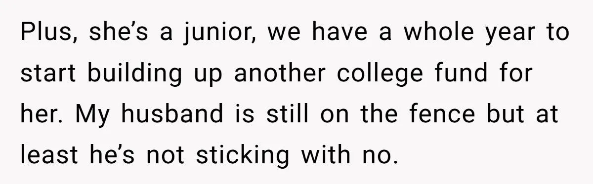 Stepmom Asks Husband to Use His Daughter’s College Fund for Her Son - Family Drama Erupts