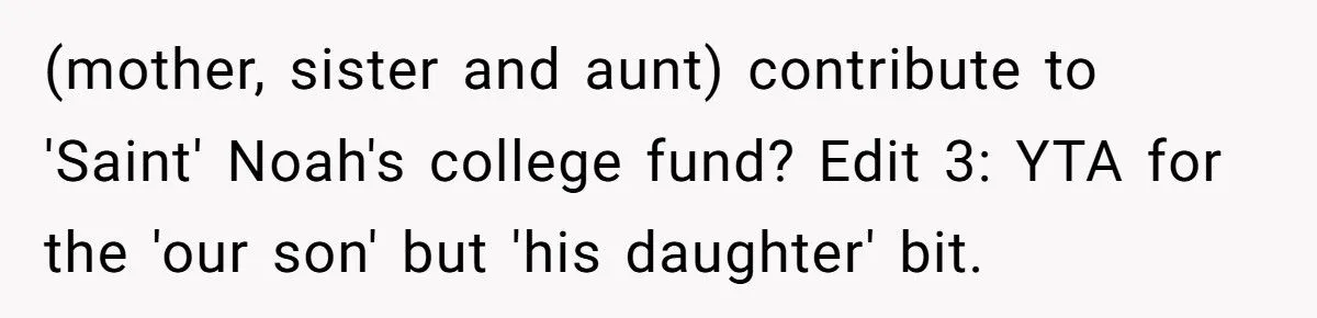 Stepmom Asks Husband to Use His Daughter’s College Fund for Her Son - Family Drama Erupts