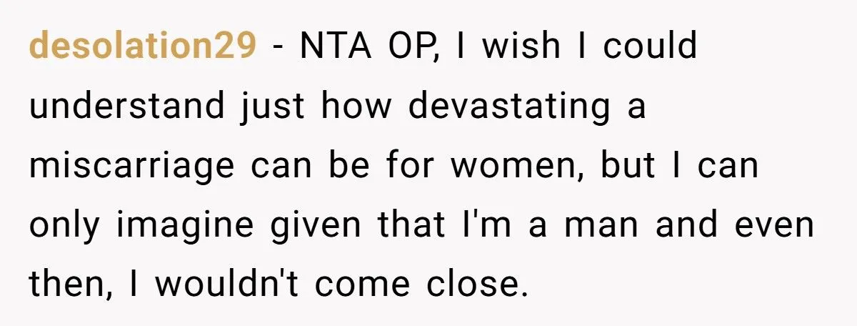 She Wouldn’t Stop Talking About Her Miscarriage… Until He Told Her to Shut Up in Front of His Pregnant Wife