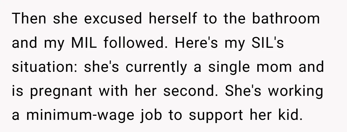 Woman Reveals Her High Salary at Family Dinner, SIL Breaks Down