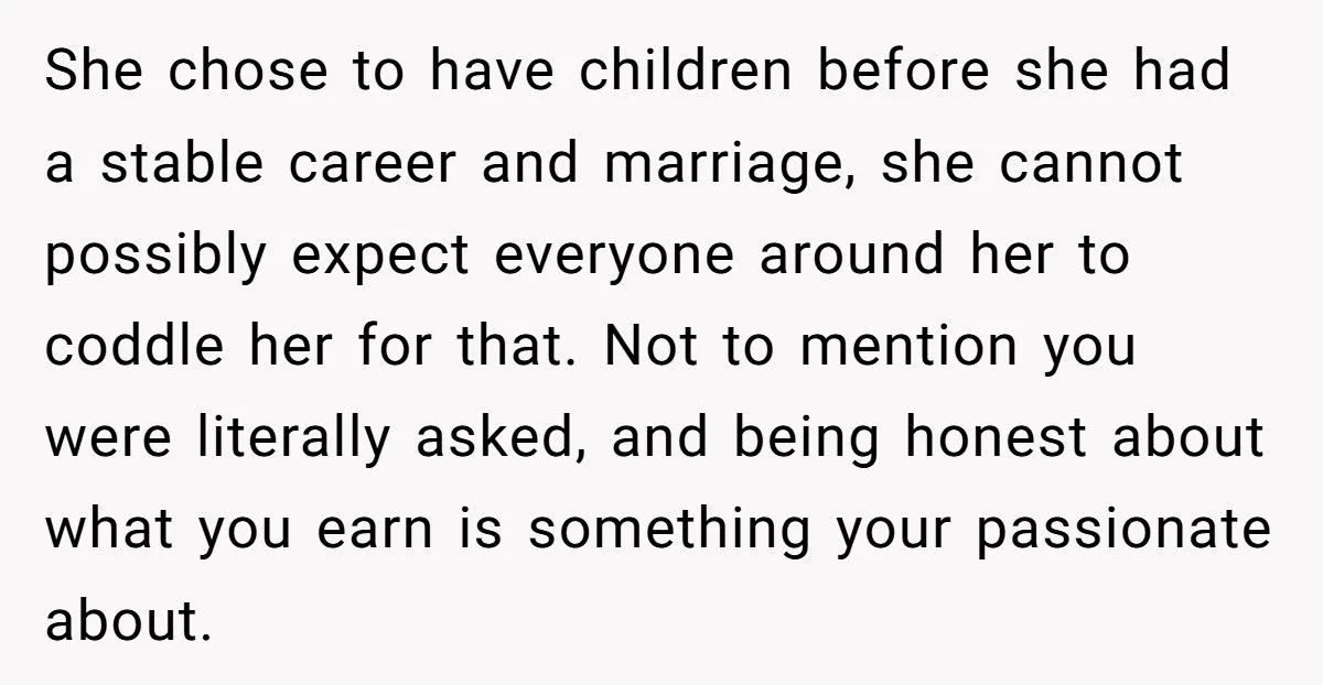 Woman Reveals Her High Salary at Family Dinner, SIL Breaks Down