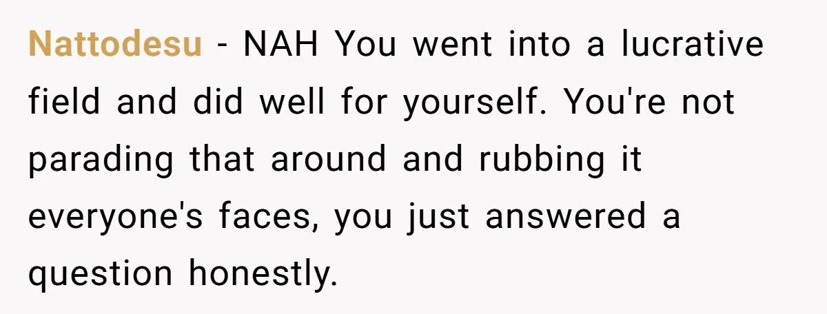 Woman Reveals Her High Salary at Family Dinner, SIL Breaks Down