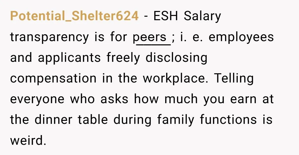 Woman Reveals Her High Salary at Family Dinner, SIL Breaks Down