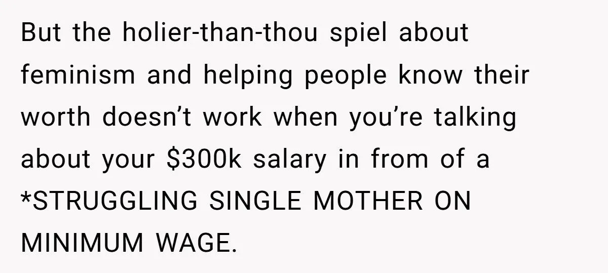 Woman Reveals Her High Salary at Family Dinner, SIL Breaks Down