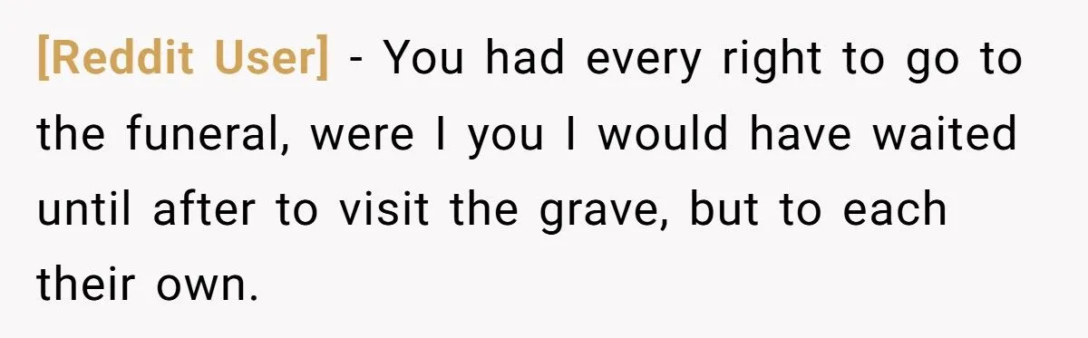 Woman Attends Ex’s Mother’s Funeral and Shocks Everyone by Telling His Kids She’s Pregnant With Their Sibling
