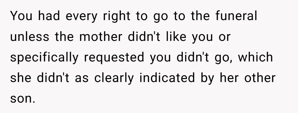 Woman Attends Ex’s Mother’s Funeral and Shocks Everyone by Telling His Kids She’s Pregnant With Their Sibling