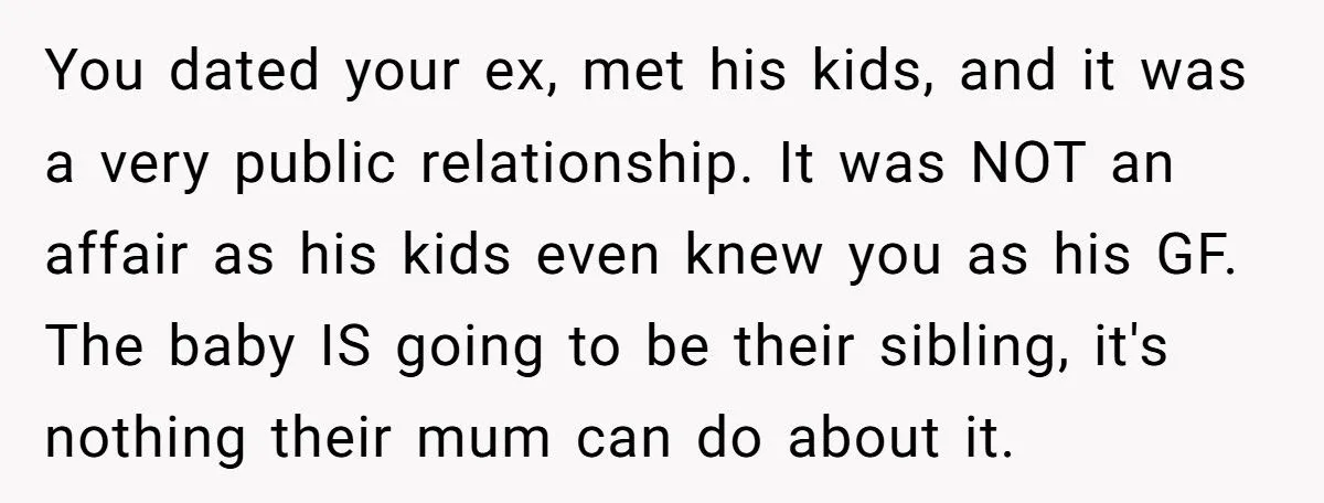 Woman Attends Ex’s Mother’s Funeral and Shocks Everyone by Telling His Kids She’s Pregnant With Their Sibling