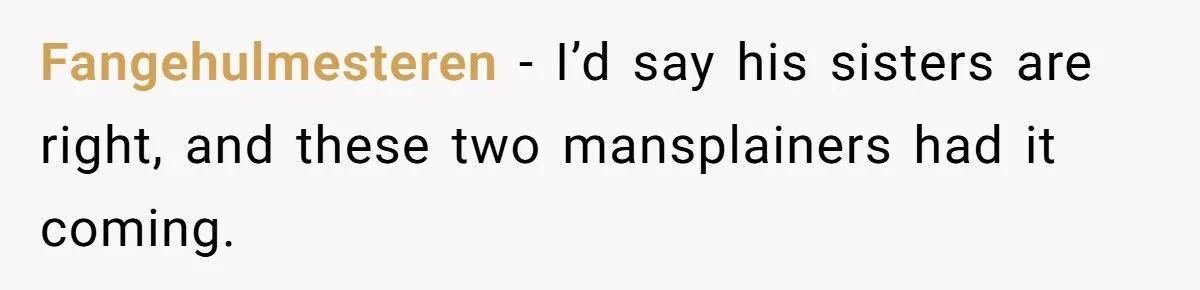 Woman Plays Dumb To Expose Partner’s And Father-In-Law’s Mansplaining