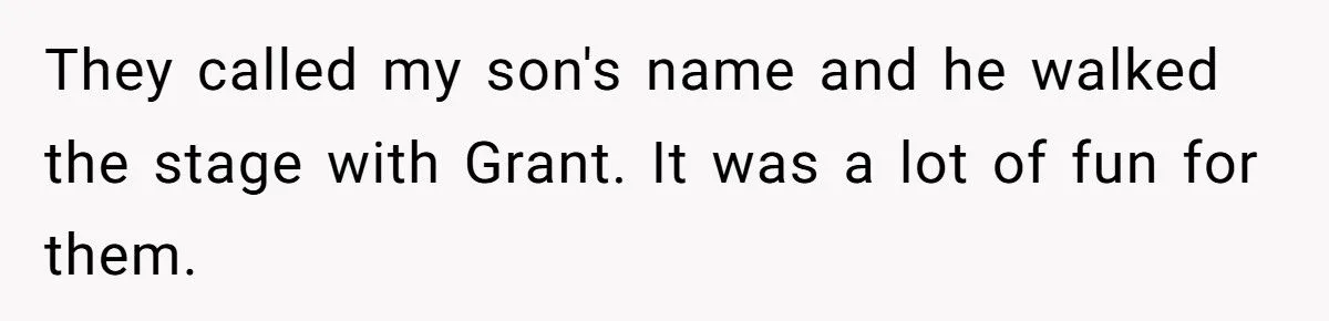 This Dad Backed His Son After He Told a Teacher She Was “Dismissed” at Graduation