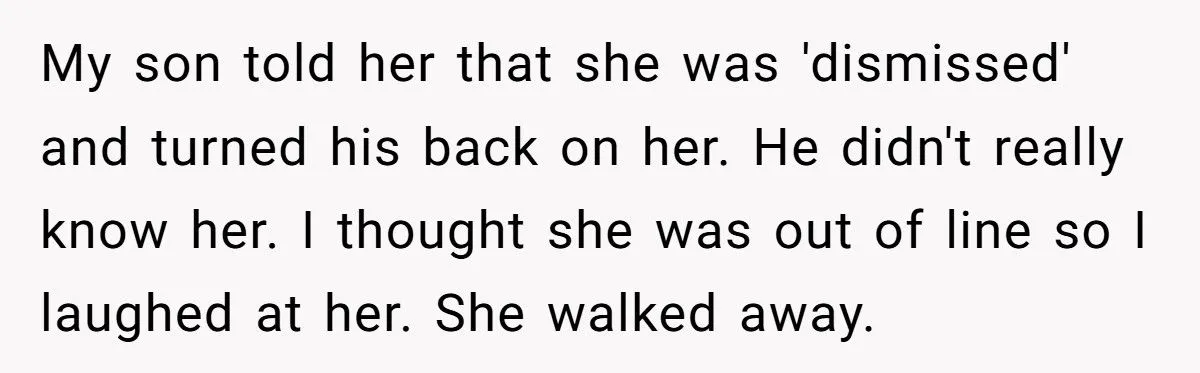 This Dad Backed His Son After He Told a Teacher She Was “Dismissed” at Graduation