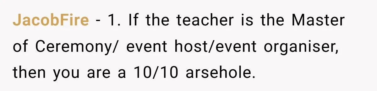This Dad Backed His Son After He Told a Teacher She Was “Dismissed” at Graduation