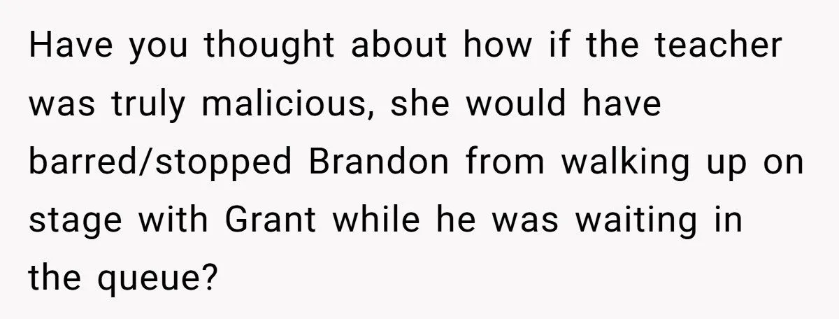 This Dad Backed His Son After He Told a Teacher She Was “Dismissed” at Graduation