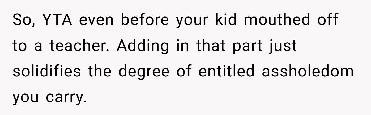 This Dad Backed His Son After He Told a Teacher She Was “Dismissed” at Graduation
