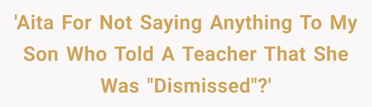 This Dad Backed His Son After He Told a Teacher She Was “Dismissed” at Graduation
