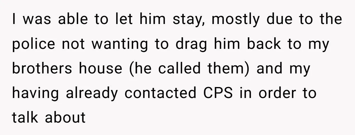 This Man Tells His Brother to Be a Better Father After Nephew Chooses to Live With Him Instead