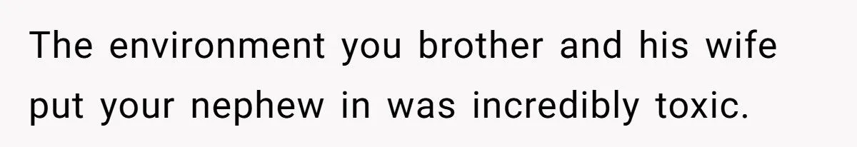 This Man Tells His Brother to Be a Better Father After Nephew Chooses to Live With Him Instead