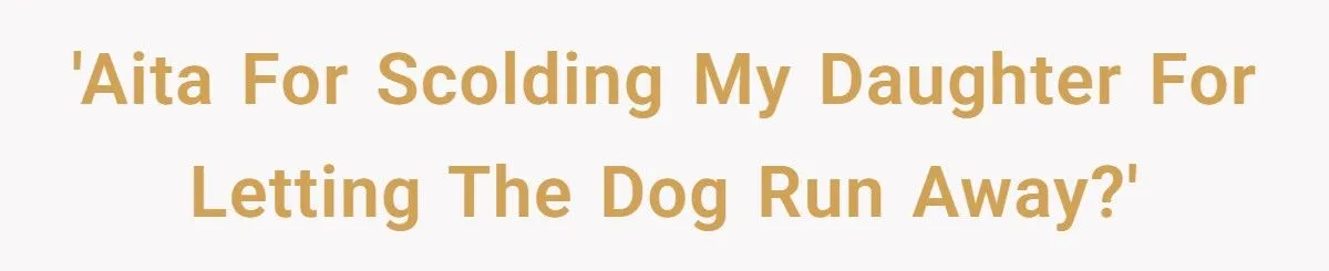 Dad Scolds 9-Year-Old For Losing Girlfriend’s Dog On Road Trip, Sparks Outrage