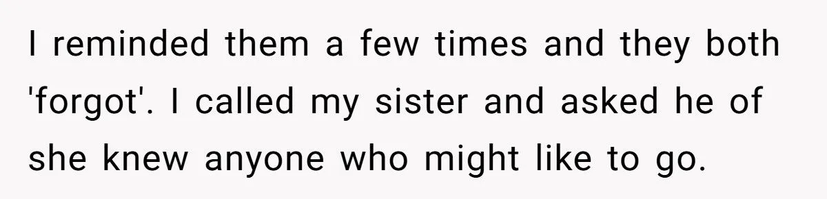 Friendship Ends Over Unpaid Concert Tickets - Sisters Step In to Save the Day