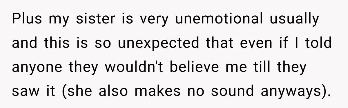 This Teen Told Her Mom She Didn’t Want Her Sister at Movie Night After Catching Her Cry During Kids’ Movies