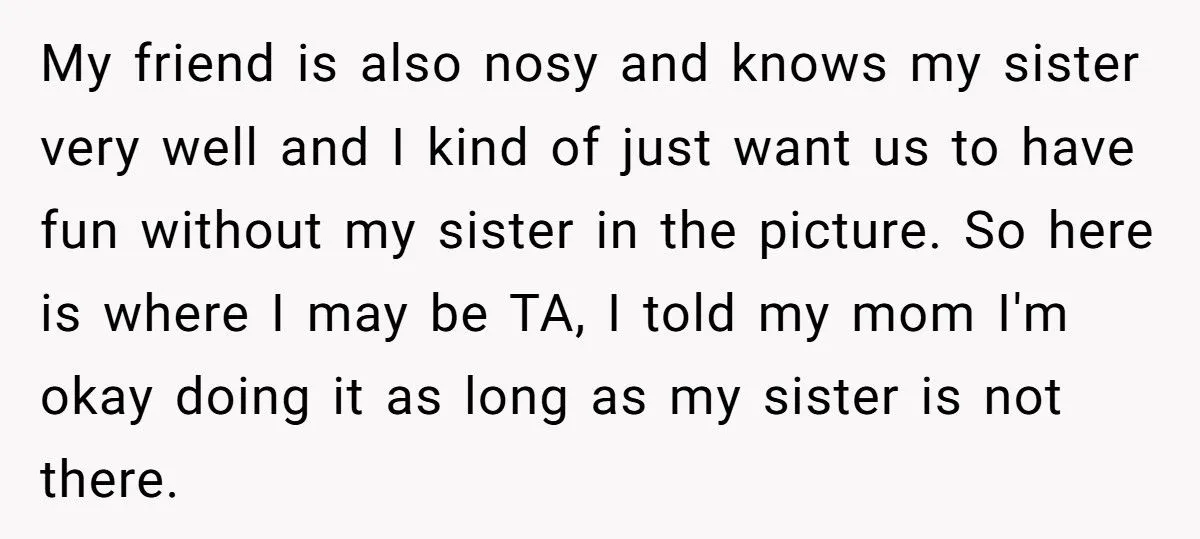 This Teen Told Her Mom She Didn’t Want Her Sister at Movie Night After Catching Her Cry During Kids’ Movies