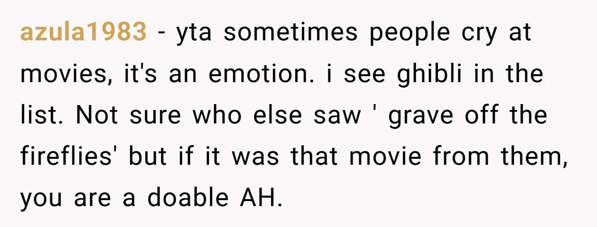 This Teen Told Her Mom She Didn’t Want Her Sister at Movie Night After Catching Her Cry During Kids’ Movies