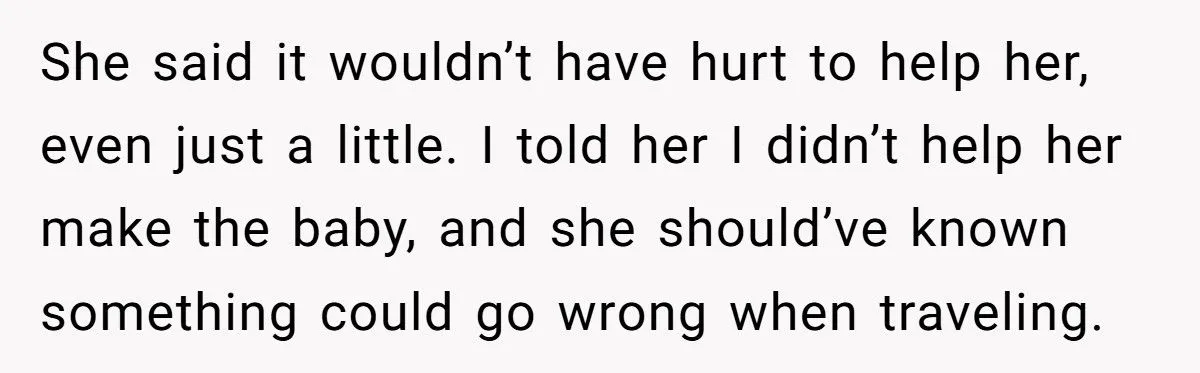 Sister’s Refusal To Babysit During Flight Delay Ignites Family Cold War