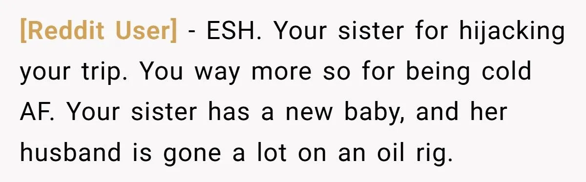 Sister’s Refusal To Babysit During Flight Delay Ignites Family Cold War