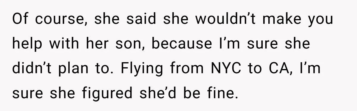 Sister’s Refusal To Babysit During Flight Delay Ignites Family Cold War