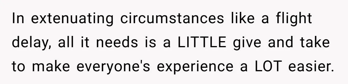 Sister’s Refusal To Babysit During Flight Delay Ignites Family Cold War