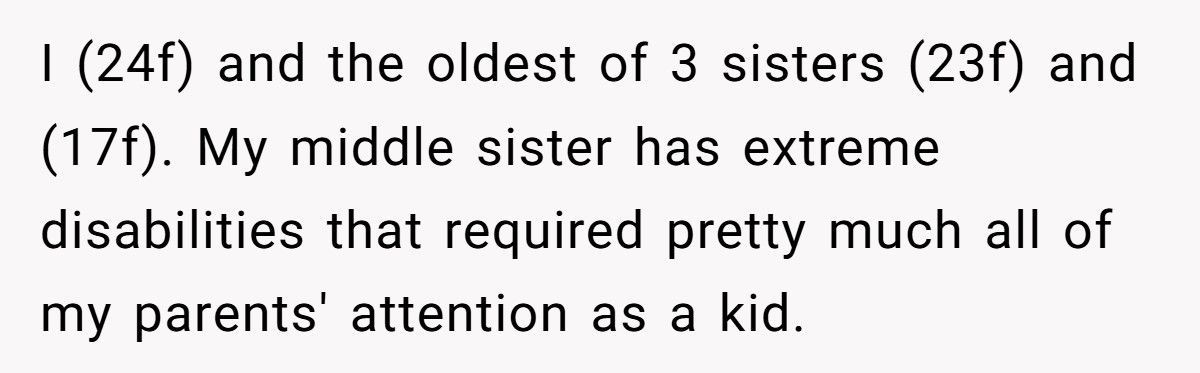 A Woman Refuses to Attend Her Little Sister’s Graduation Due to Their Parents’ Favoritism