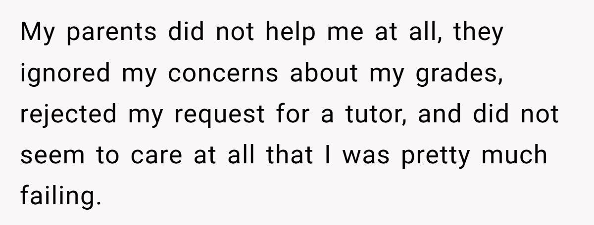 A Woman Refuses to Attend Her Little Sister’s Graduation Due to Their Parents’ Favoritism