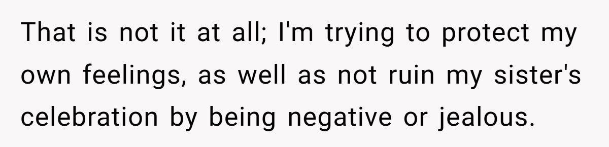 A Woman Refuses to Attend Her Little Sister’s Graduation Due to Their Parents’ Favoritism