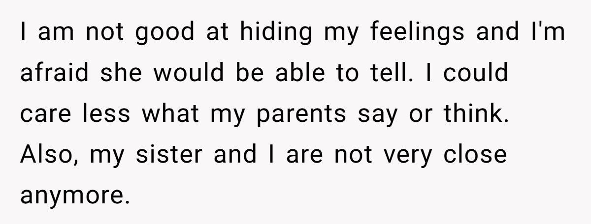 A Woman Refuses to Attend Her Little Sister’s Graduation Due to Their Parents’ Favoritism