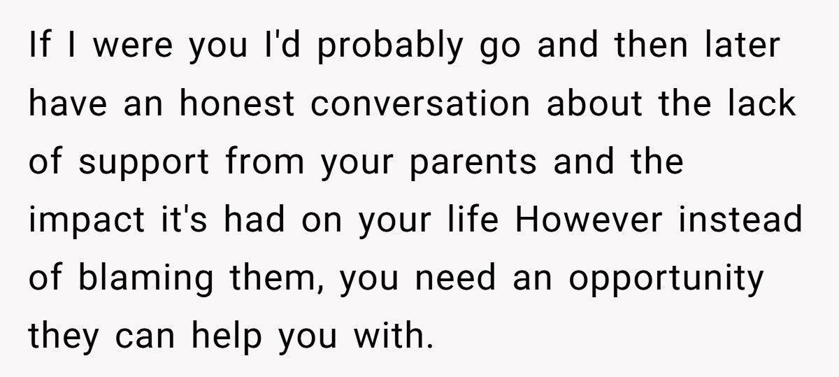 A Woman Refuses to Attend Her Little Sister’s Graduation Due to Their Parents’ Favoritism