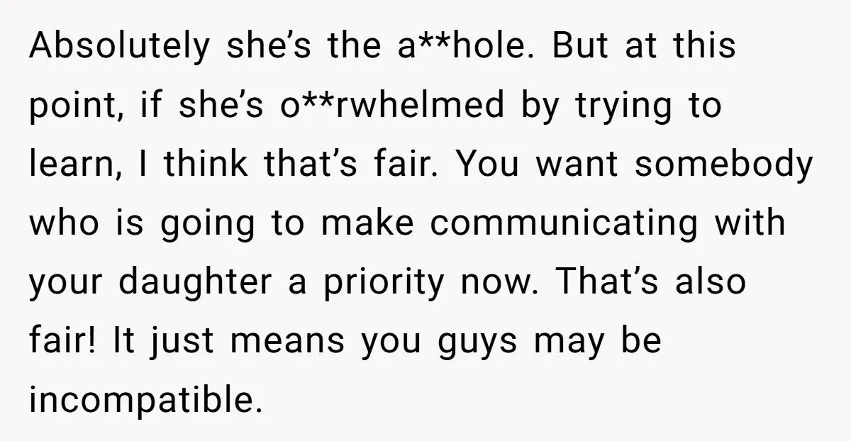This Man Called His Girlfriend Selfish for Refusing to Learn Sign Language for His Daughter